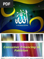 Download Consumer Financing in Pakistan by sheharyar696 SN13160838 doc pdf