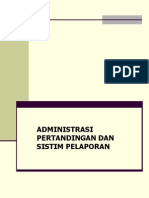 Administrasi Dan Sistim Pelaporan Pertandingan