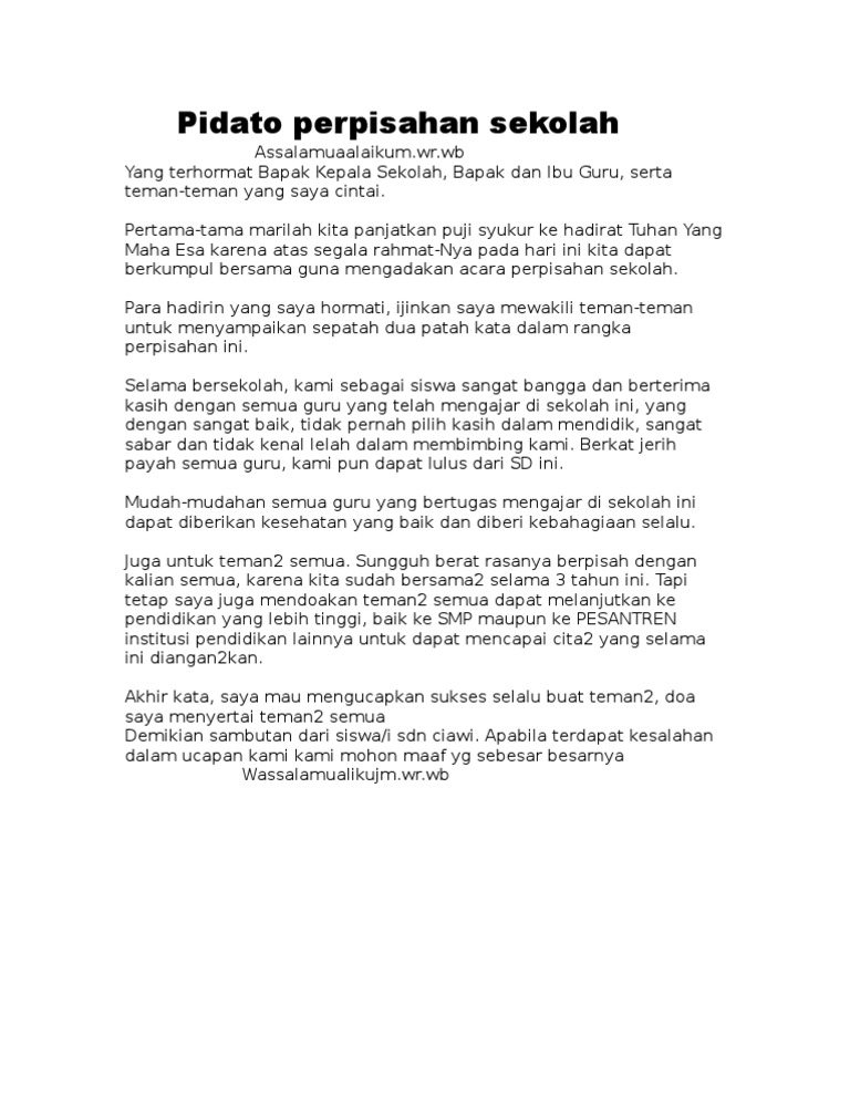 Kumpulan Kata Kata Untuk Guru Perpisahan Lengkap Eja Kata