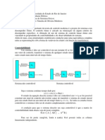 Controlabilidade e Observabilidade