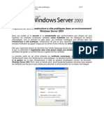 Implementer Une Infrastructure a Cles Publiques Dans Un Environnement Windows Server 2003
