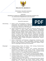 Download Peraturan Walikota Manado Nomor 37 Tahun 2012_tpp 2013 by Bkd Kota Manado SN131622111 doc pdf
