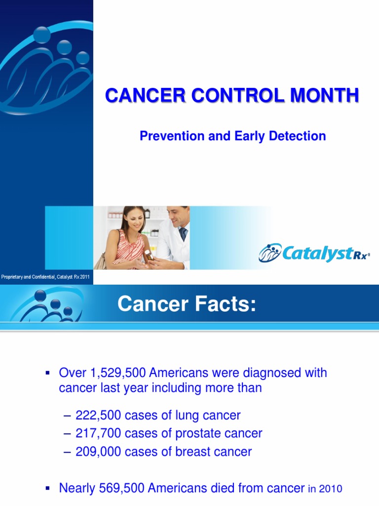 Cancer Prevention and Early Detection Guide | PDF