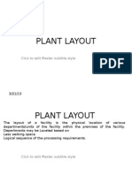 Plant Layout: Click To Edit Master Subtitle Style