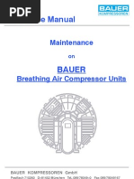 Bauer Service Manual