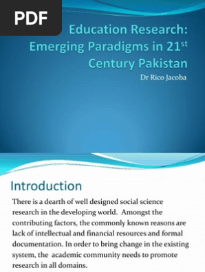 Education Research Dr Rico Jacoba Quantitative Research - 