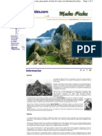 Guia Machu Picchu Allwordlguides
