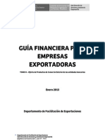 Guía Financiera para empresas exportadoras - Tomo II
