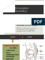 Reumato 2 - Artrites agudas - Dra Gecilmara.ppt