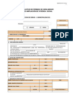 1.5 - Solicitud de Permiso de Obra Menor de Ampliación de Viv Social