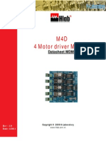 M4D 4 Motor Driver Module: Datasheet MDM4