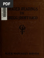 Graded Readings in Gregg Shorthand