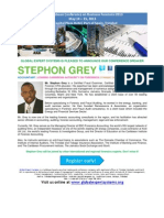 Caribbean Conference on Business Forensics 2013 BIO STEPHON GREY