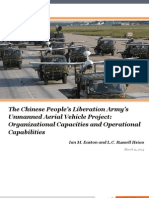 The Chinese People's Liberation Army's Unmanned Aerial Vehicle Project