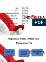 Pengenalan Sistem Operasi Dan Manajemen File