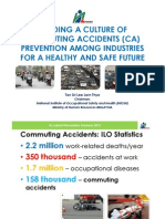 Building A Culture of Commuting Acidents (CA) Prevention Among Industries For A Healthy and Safe Future