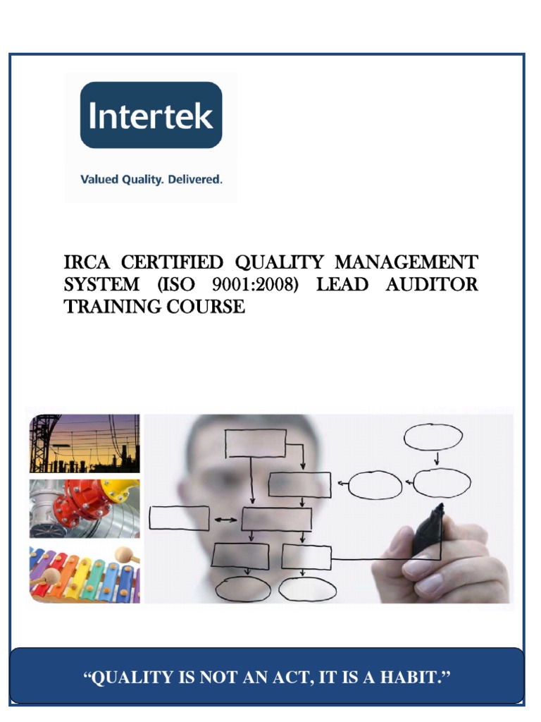IRCA Certified ISO 9001 Lead Auditor Course | PDF | Iso 9000 | Audit