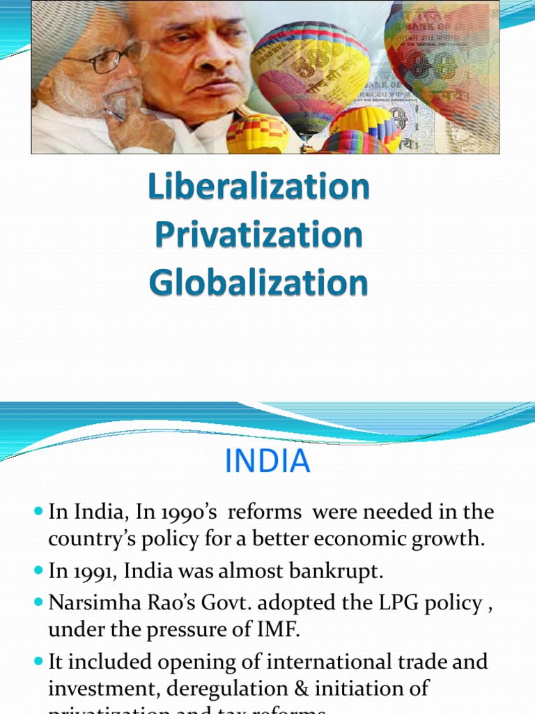 case study on liberalisation privatisation globalisation