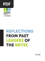 Reflections from Past Leaders of the NRTEE