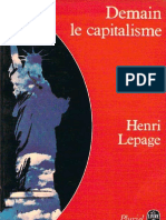 Lepage, Henri - Demain Le Capitalisme