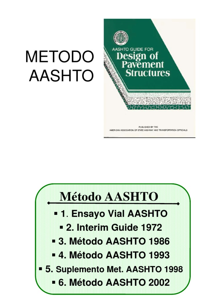 Método AASHTO 1993 para Pavimentos | PDF
