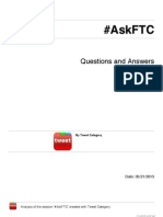 #Askftc #Askftc: Questions and Answers