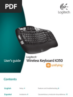 Download Logitech Wireless Keyboard K350 Manual by Josh Alexander SN131692284 doc pdf