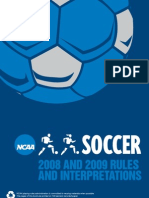 Soccer Rules NCAA