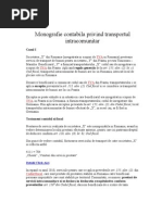 Monografie Contabila Privind Transportul Intracomunitar