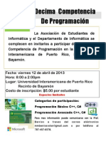 Flyer Decimas Competencias Programacion_Universidad