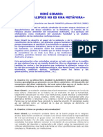 Girard, René - El Apocalipsis No Es Una Metáfora