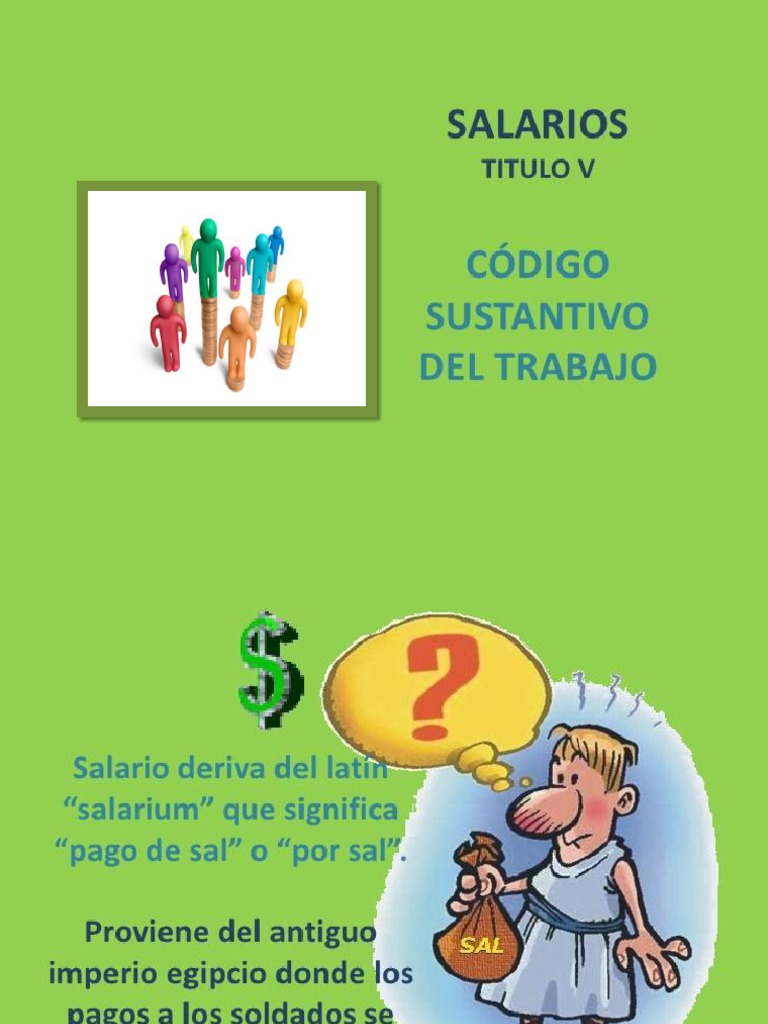 Definición y Clases de Salario Laboral | PDF | Salario | Derecho laboral