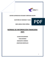 Normas de Información Financiera