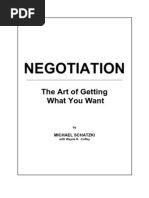 Download Negotiation - The Art of Getting what you want by ayunas SN13170852 doc pdf
