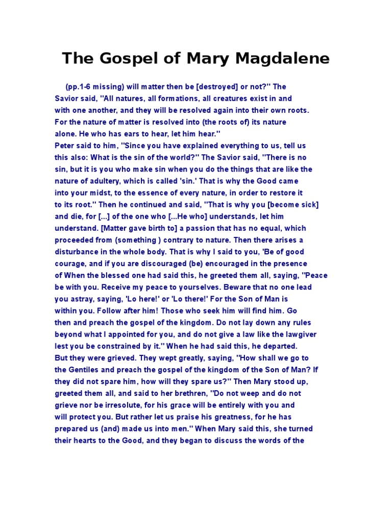 the-gospel-of-mary-magdalene-pdf-saint-peter-jesus