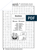 Word Search Emotions