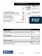 Calculo Importe de Fianzas