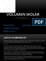 Volumen Molar