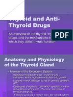 Thyroid and Anti-Thyroid DrugsDRUGS
