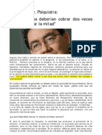 Padres Hijos Profesores (1) .Augusto Cury - Psiquiatra