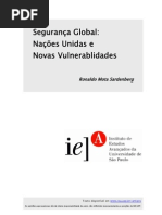 sardenberg, robnaldo mota. segurança global - nações unidas e novas vulnerabilidades [1998]