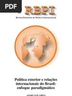 cervo, amado luiz. política exterior e relações internacionais do brasil [2003]