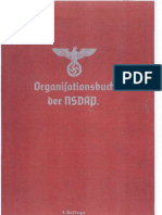 Organisationsbuch Der NSDAP 3. Auflage 1937 678 S. Scan Fraktur