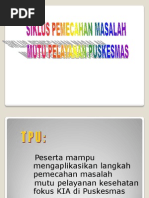 Download Siklus Pemecahan Masalah Mutu Pelayananppt by Evi Diast Rahayu SN131726905 doc pdf