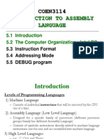 Coen3114 Intro To Assembly Language Programming PDF