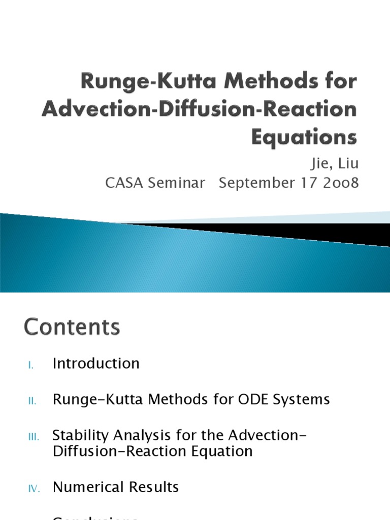 Runge-Kutta Method for.ppt | Equations | Numerical Analysis | Free 30 ...