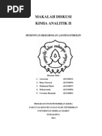 Download LAPORAN ANALITIK FENANTROLIN by nanaaha SN131743126 doc pdf