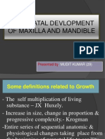 Growth and Development Maxilla and Mandible
