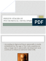 Freud'S Stages of Psychosexual Development