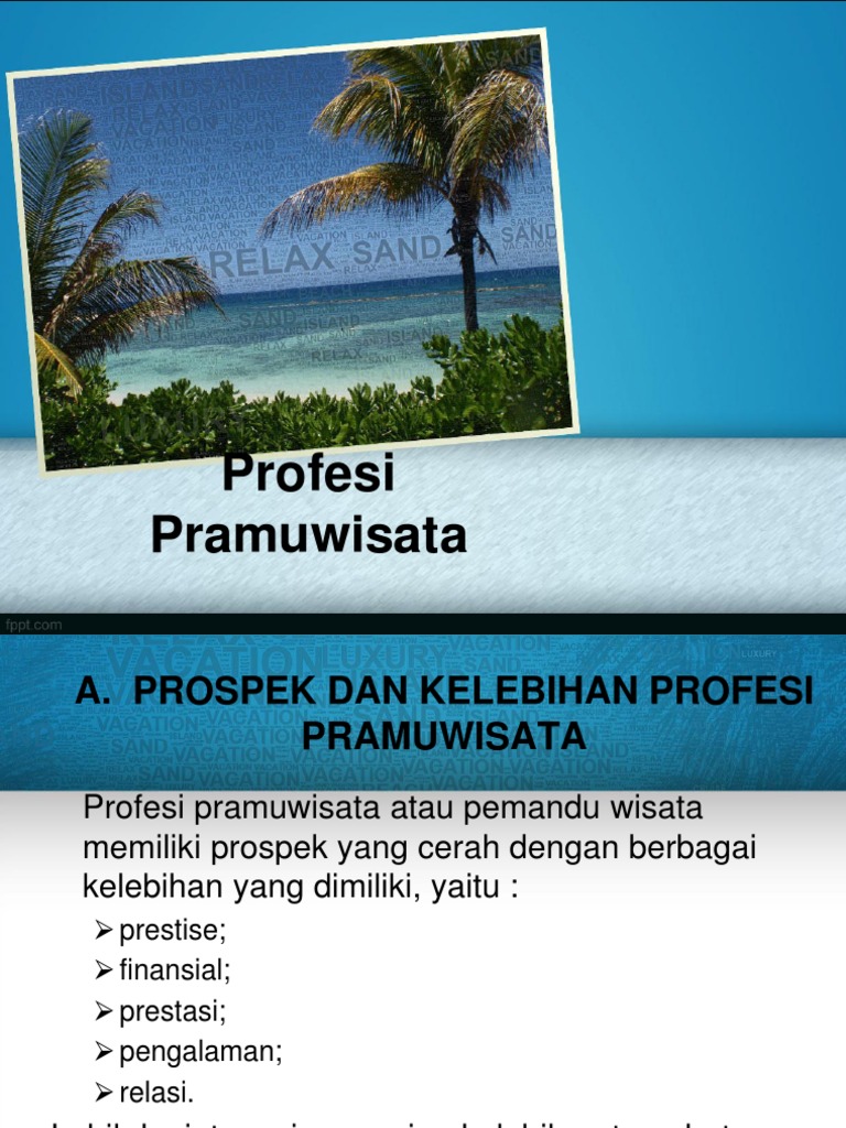 Modul Pemandu Wisata Ppt